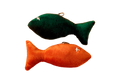 Velvet Fish Cat Toy - 2 Pack