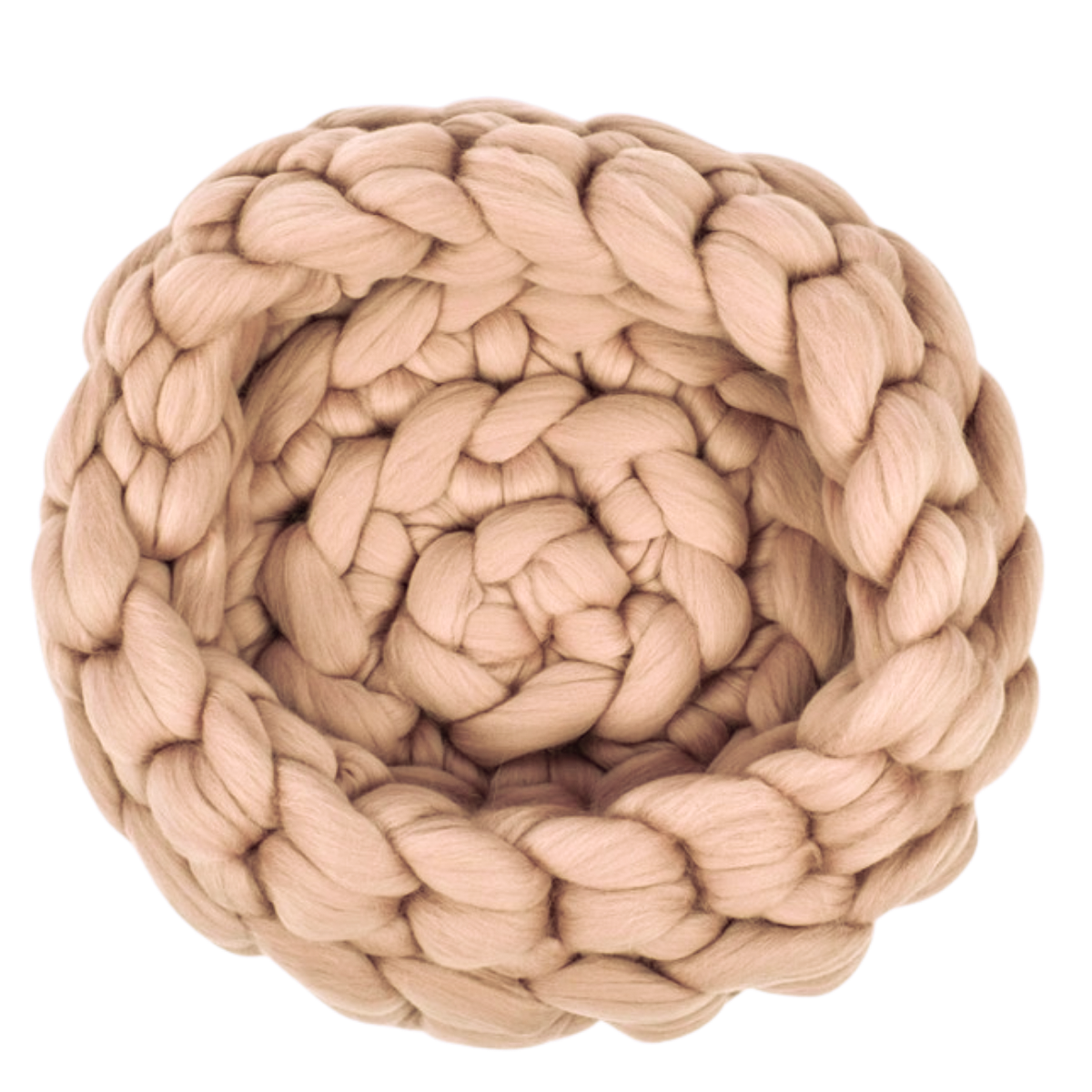 Merino Wool Cat Bed - Beige