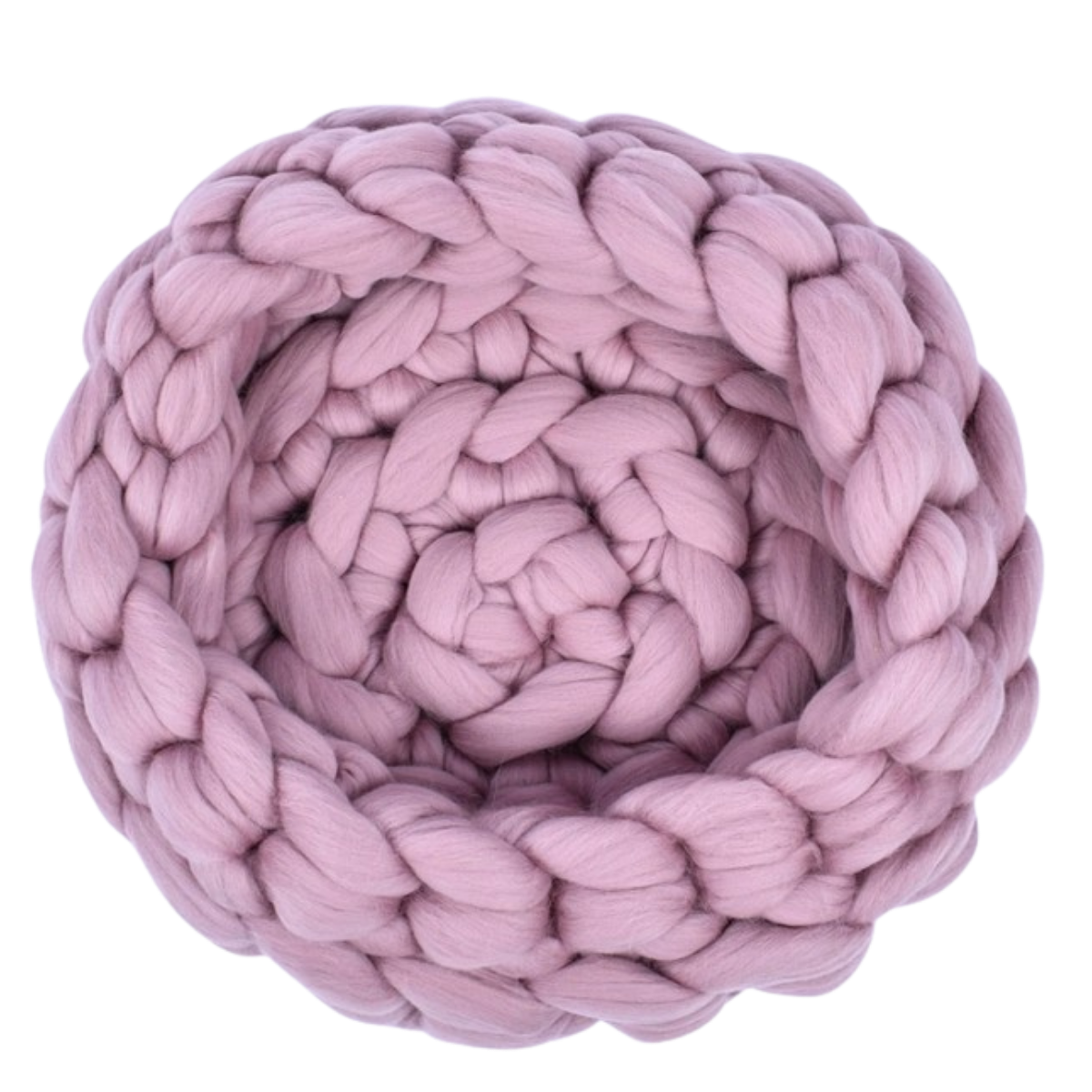 Merino Wool Cat Bed - Pink