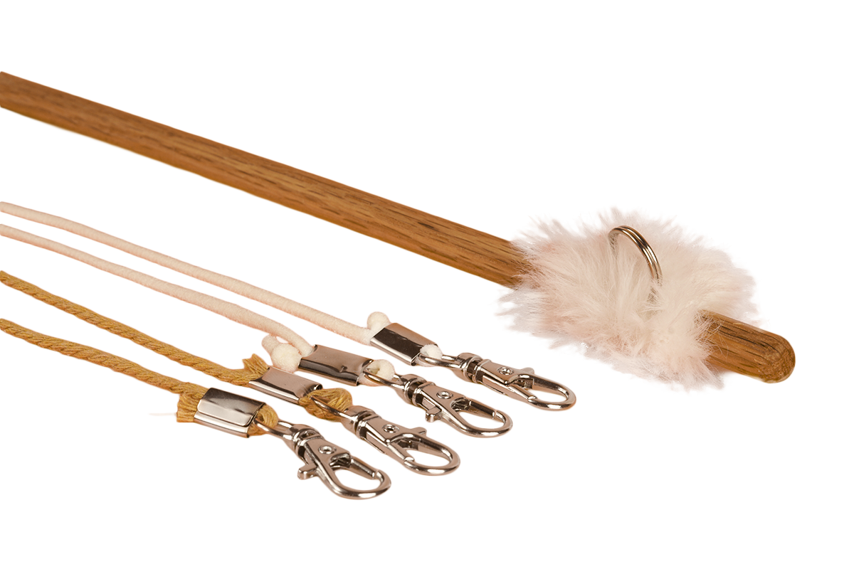 Oak Teaser Cat Wand